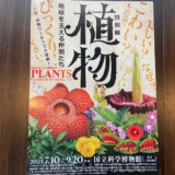 《夏デート行ってきた！》上野の国立科学博物館の「ヤバイ植物」が見れる特別展示レポ